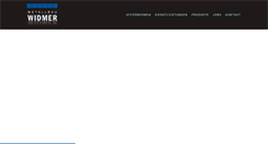 Desktop Screenshot of metallbau-widmer.ch